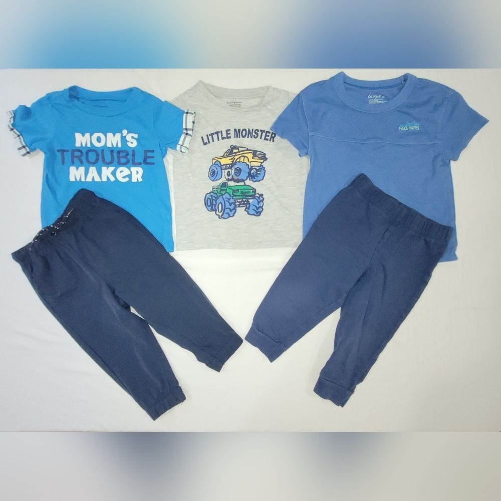 Boys Size 18 Months T-Shirts and Pants Bundle